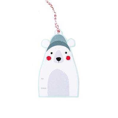 POLAR BEAR OVER-SIZED TAGS