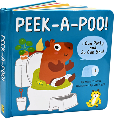 PEEK-A-POO! I CAN POTTY AND SO CAN YOU! BOARD BOOK