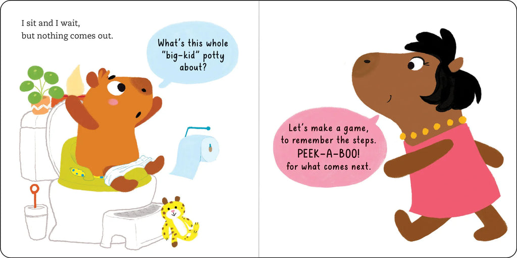 PEEK-A-POO! I CAN POTTY AND SO CAN YOU! BOARD BOOK