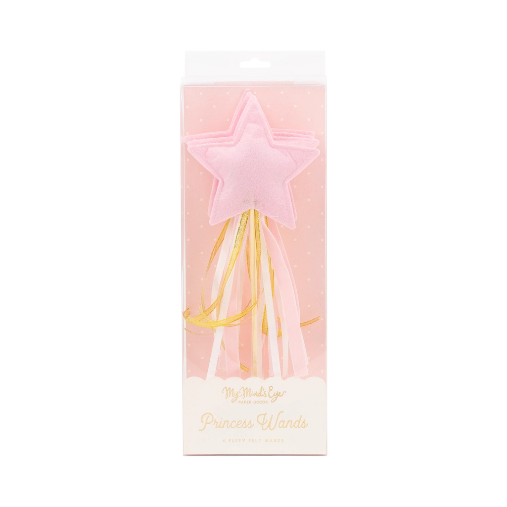 Princess Puffy Felt Wand
