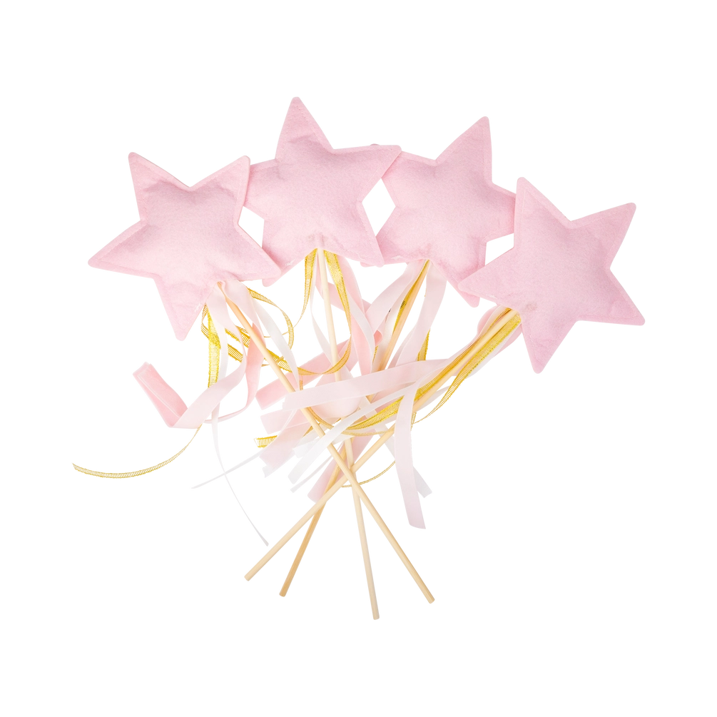 Princess Puffy Felt Wand
