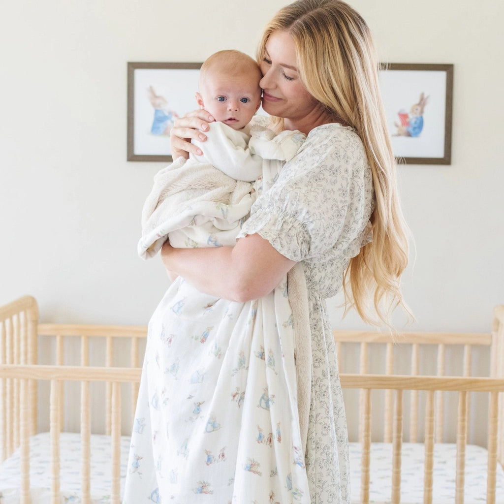 Peter Rabbit Bamboo Rayon Muslin/Lush Blankets