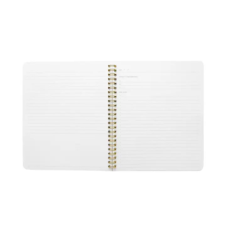 PRIORITIES NOTEBOOK, GREEN