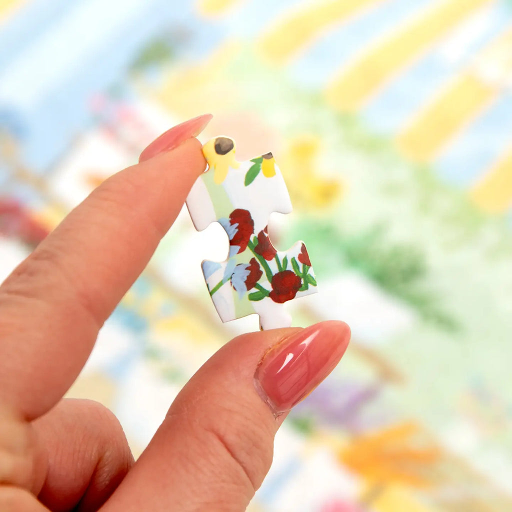 Flower Shop - 400 Piece Panoramic Jigsaw Puzzle