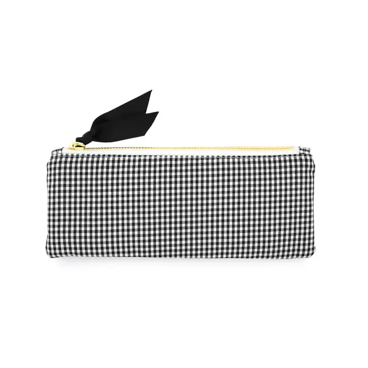 Small Gingham Pencil Pouch