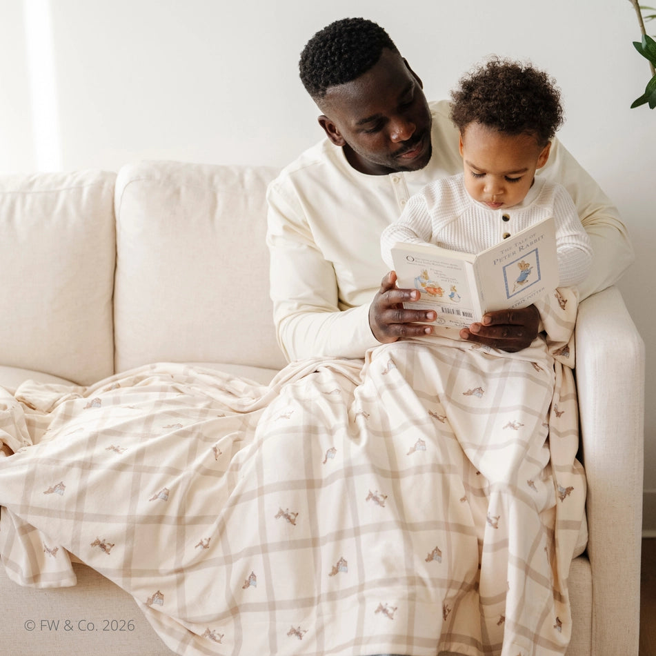 Peter Rabbit™ Minky Stretch Luxe Blankets