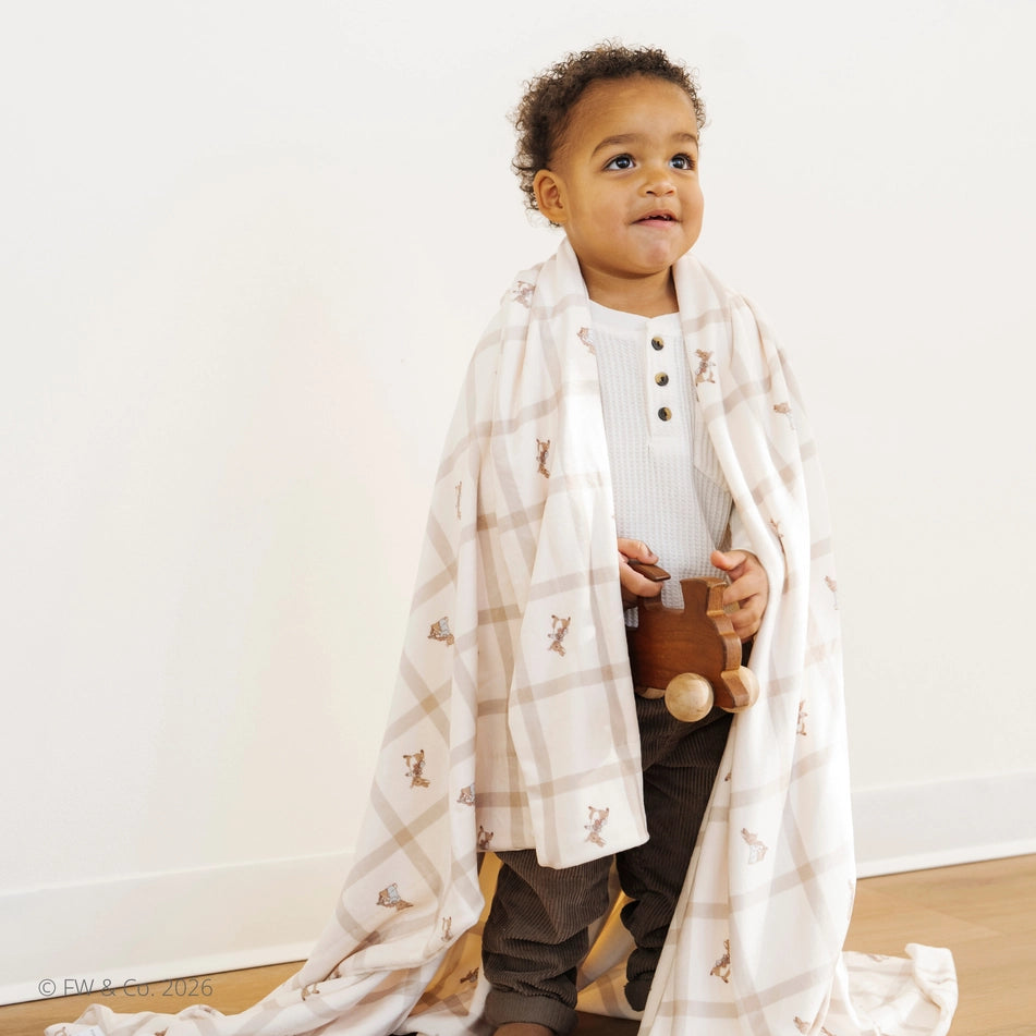 Peter Rabbit™ Minky Stretch Luxe Blankets