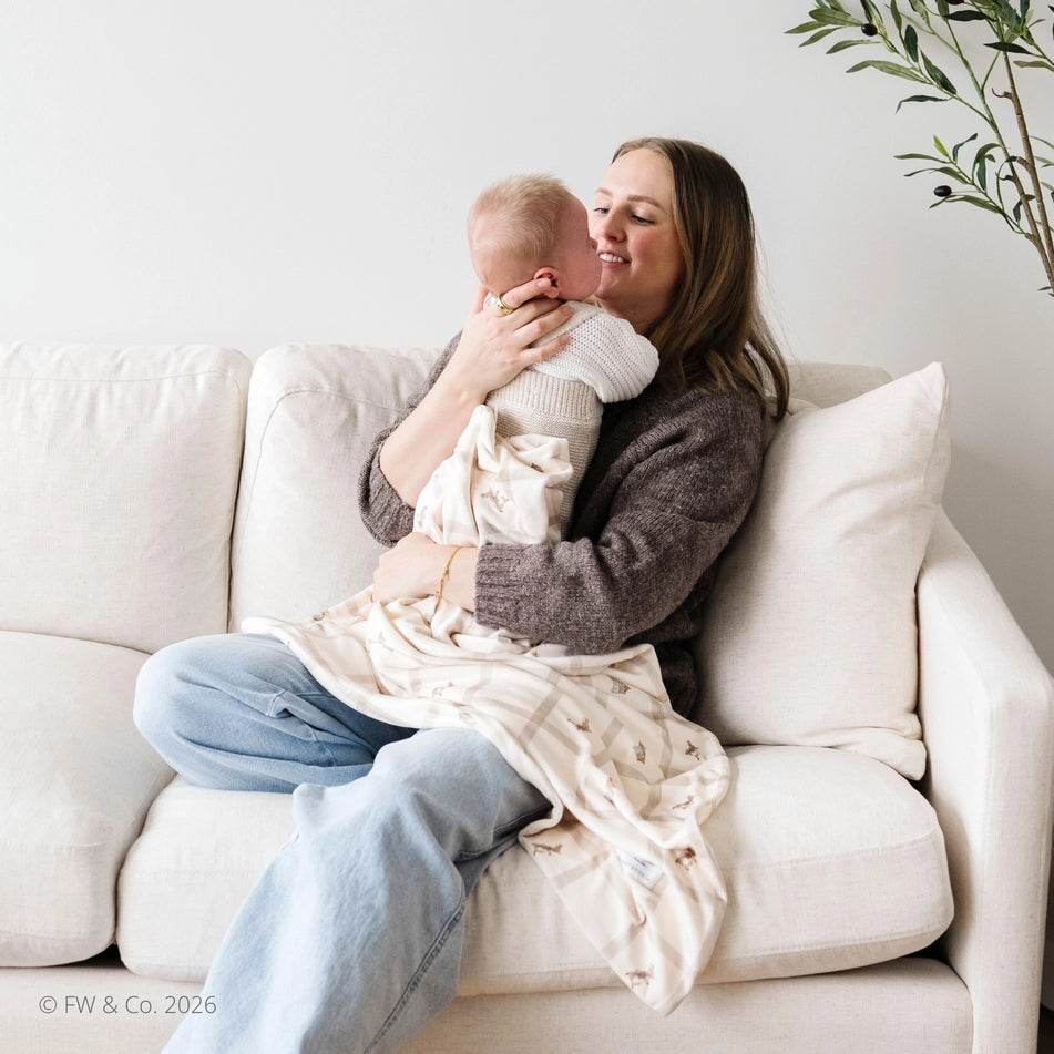 Peter Rabbit™ Minky Stretch Luxe Blankets