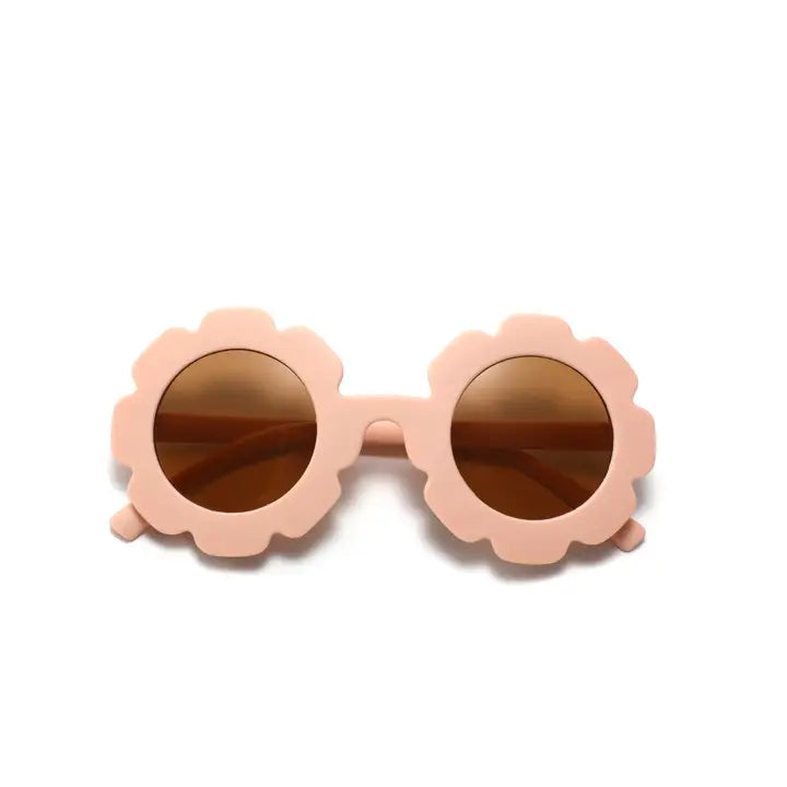 Pale Pink Flower Sunglasses