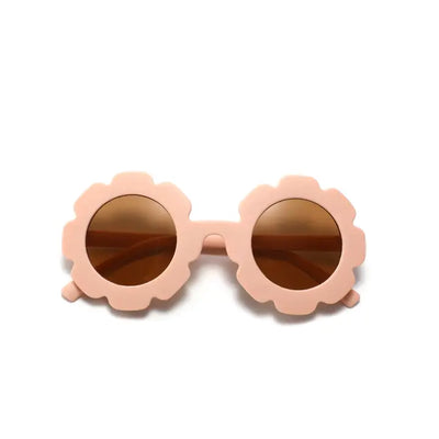 Pale Pink Flower Sunglasses
