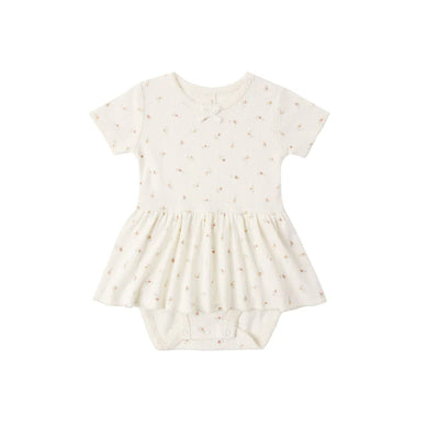 Pointelle Skirted Bodysuit Petit Fleur