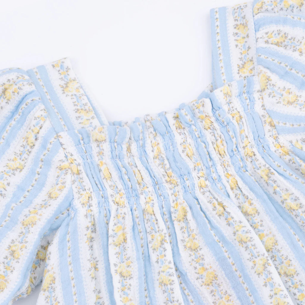 Puff Sleeve Baby Doll Dress and Bloomer