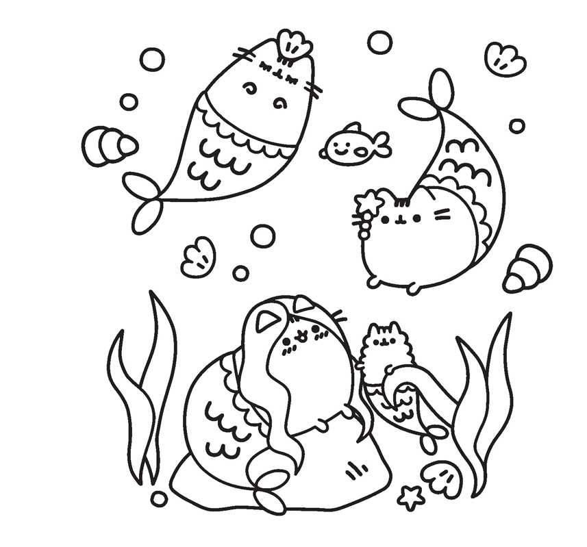 Pusheen Coloring Book By Claire Belton