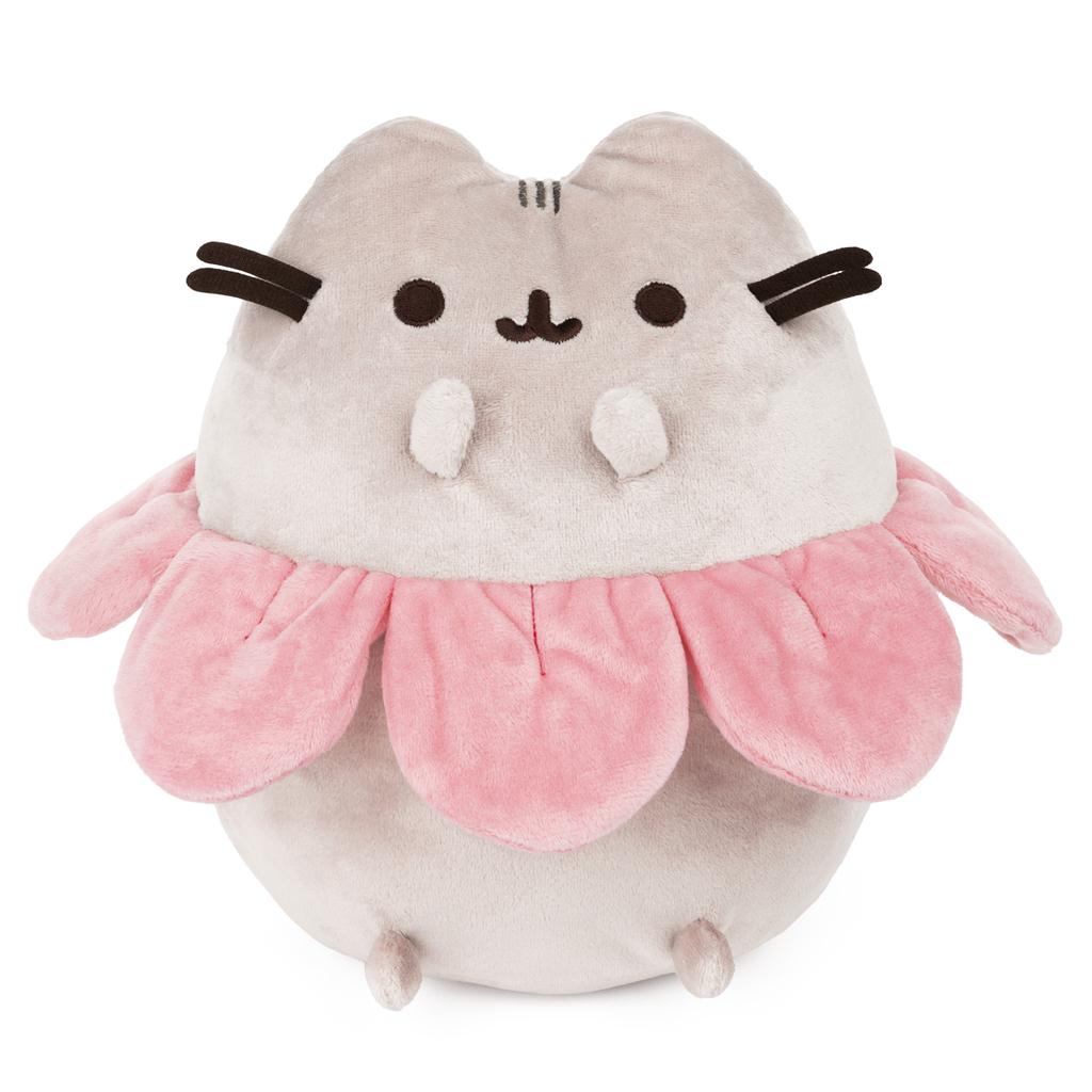 Pusheen Pink Flower Petals 9.5"
