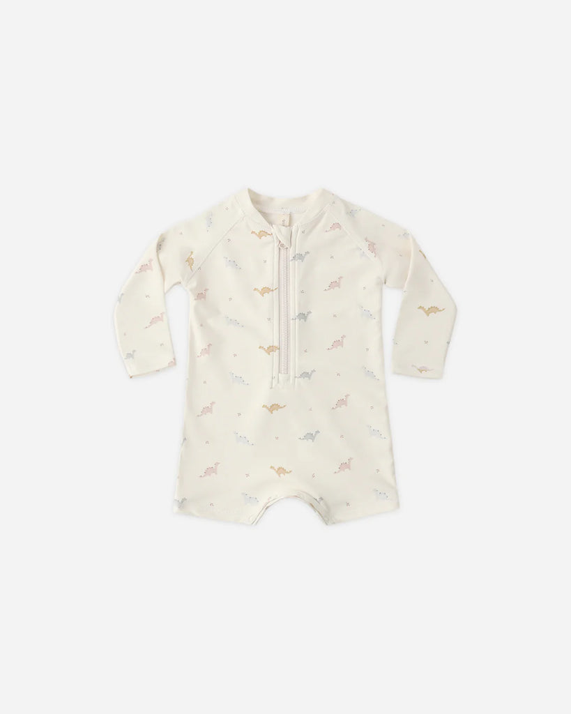 Long Sleeve One-Piece Rashguard Dino