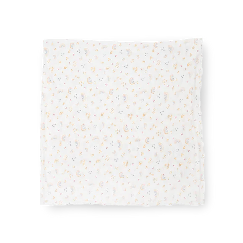 Stretch Knit Swaddle Blanket - Rainbows
