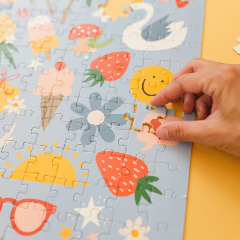 RAINBOWS, DOGS & HAPPINESS - 300 PIECE JIGSAW PUZZLE