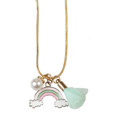 RAINBOW TASSLE NECKLACE