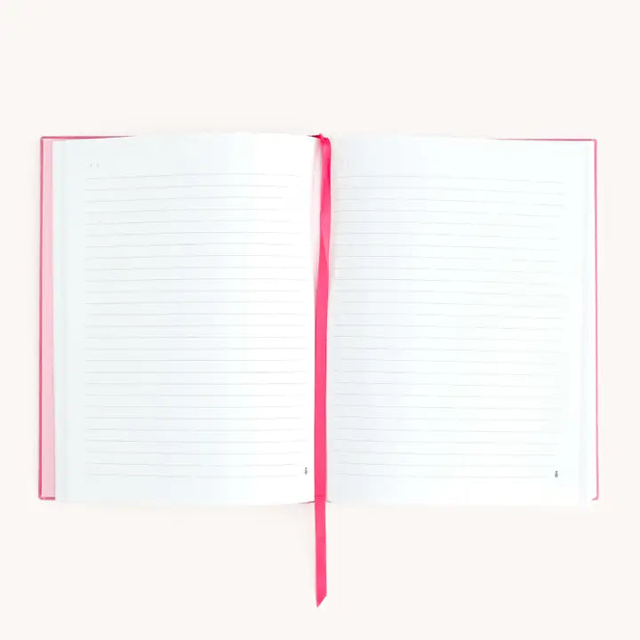 LINEN JOURNAL- RASPBERRY