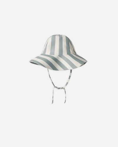 Floppy Swim Hat Green Stripe