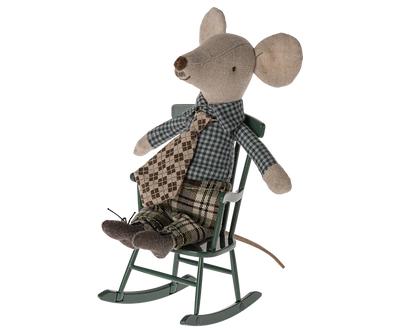 Rocking Chair, Mouse - Dark Green