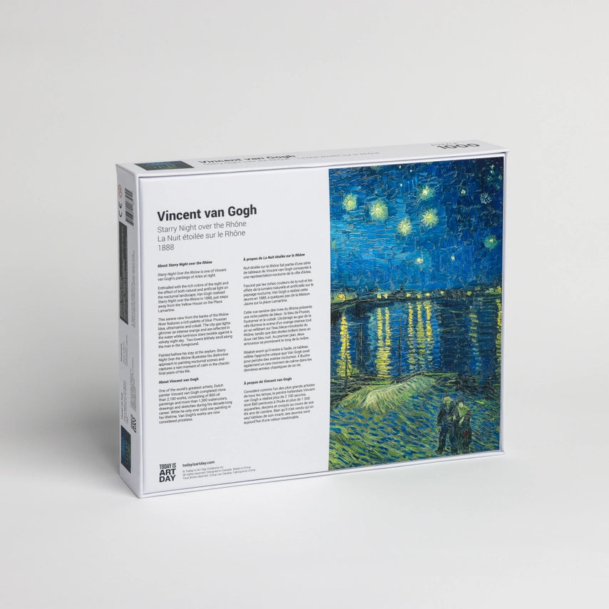 PUZZLE - VINCENT VAN GOGH - STARRY NIGHT OVER THE RHONE