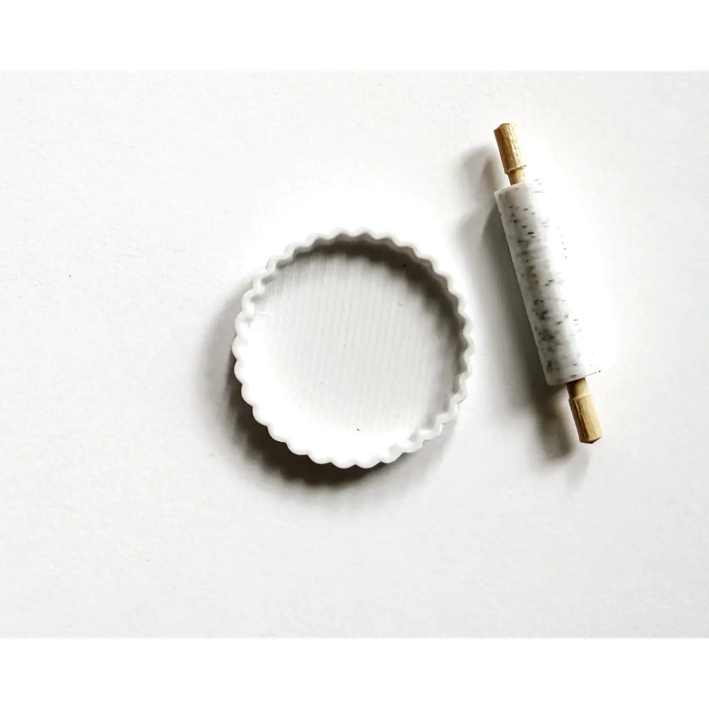 Miniature Pie Dish & Rolling Pin Set