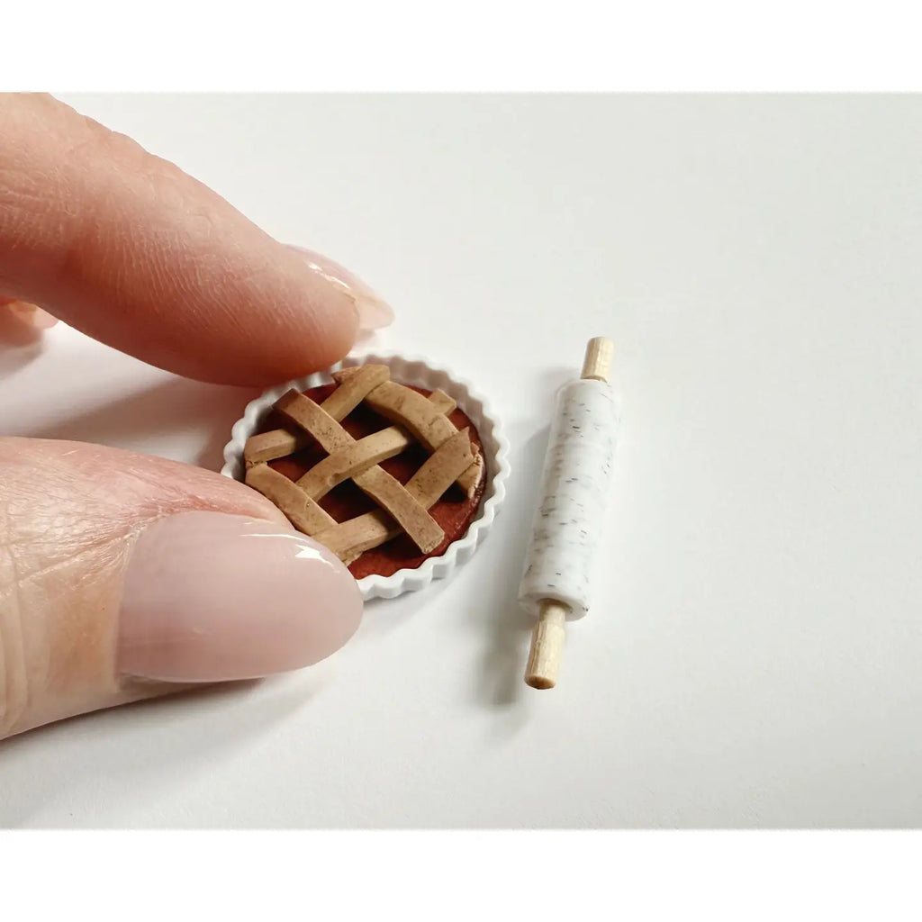 Miniature Pie Dish & Rolling Pin Set