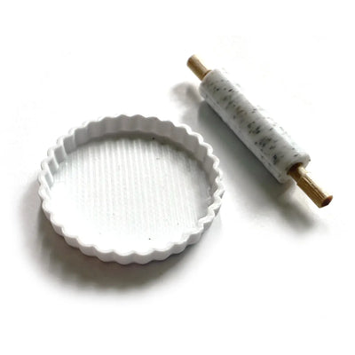 Miniature Pie Dish & Rolling Pin Set