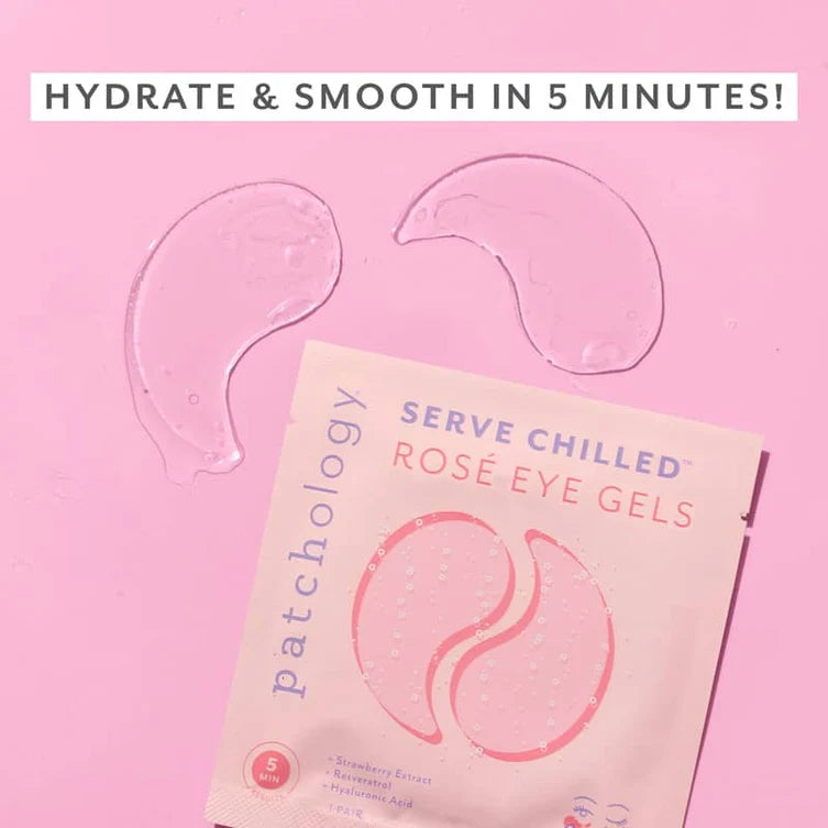 Patchology Serve Chilled Rose Hydrating Eye Gels