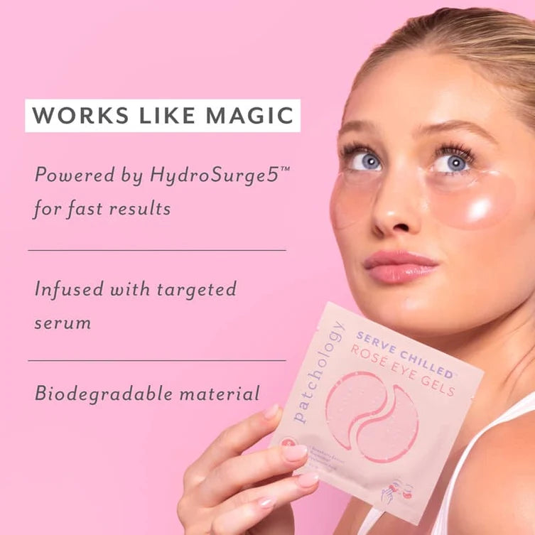 Patchology Serve Chilled Rose Hydrating Eye Gels