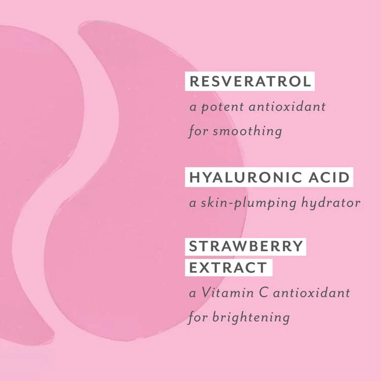 Patchology Serve Chilled Rose Hydrating Eye Gels