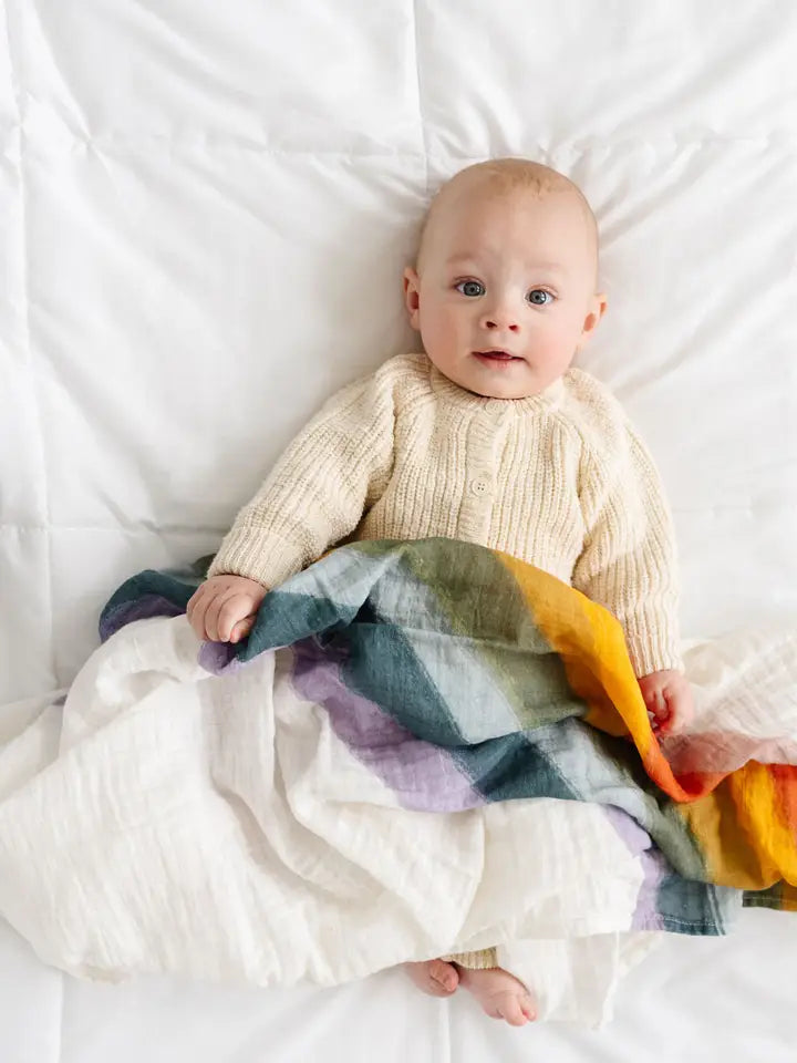 Rainbow Connection Swaddle