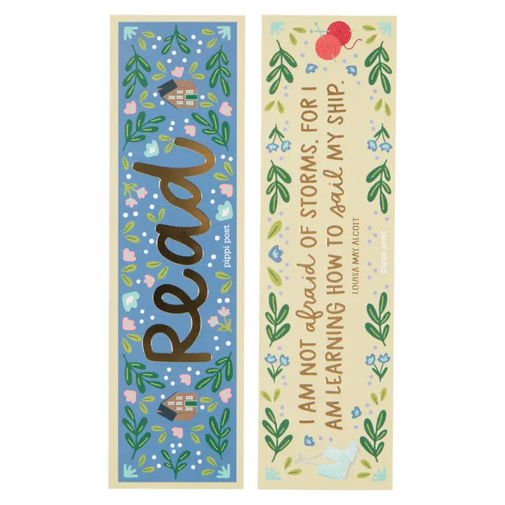 Read Gold Foil Bookmark Set
