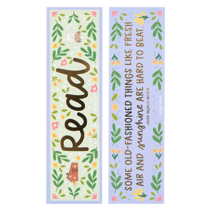 Read Gold Foil Bookmark Set