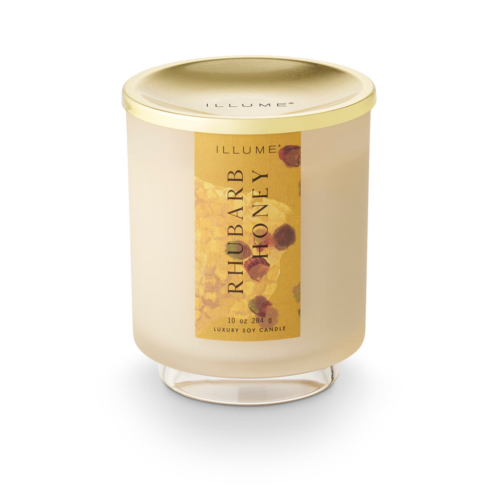 Rhubarb Honey Signature Glass