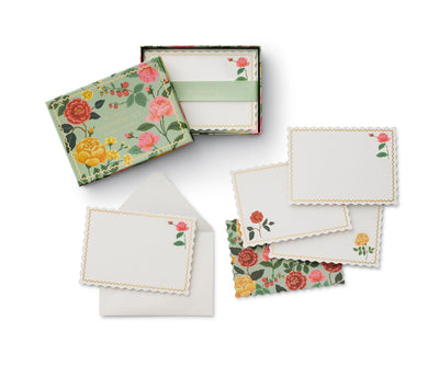 Roses Stationery Set