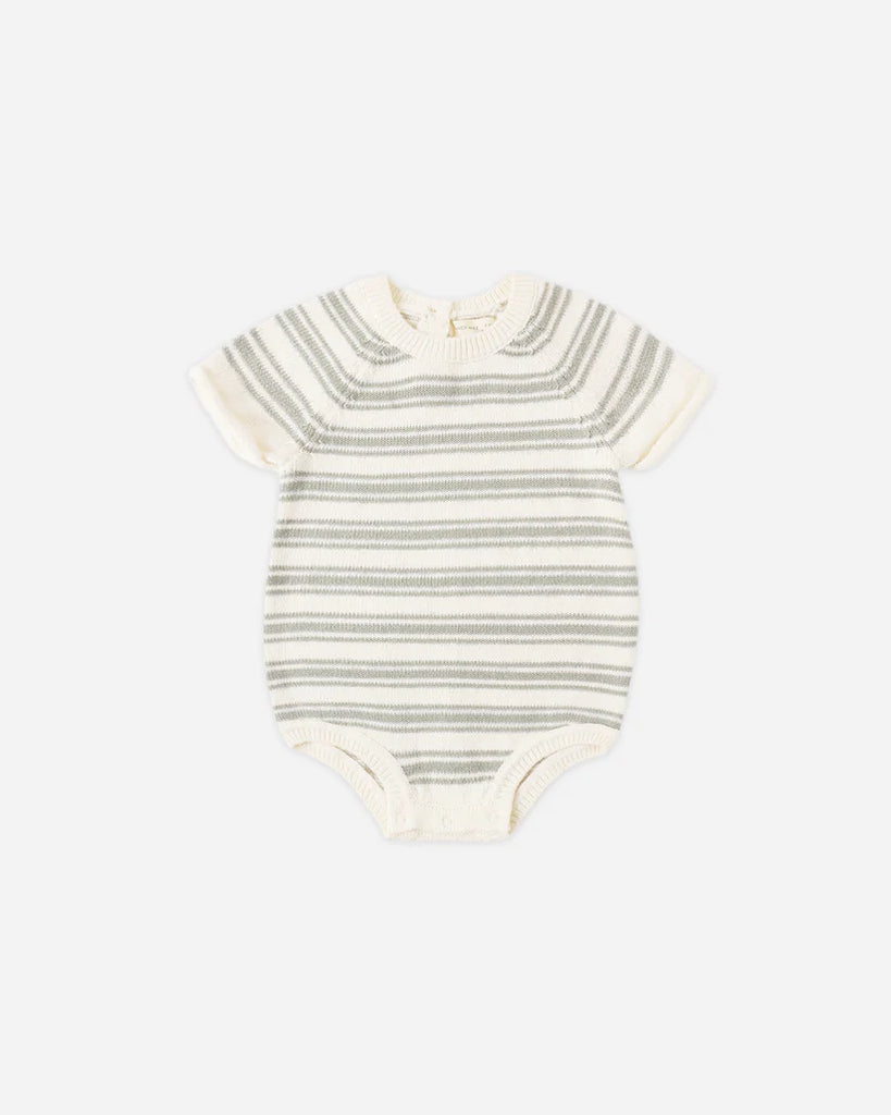 Striped Rowan Romper