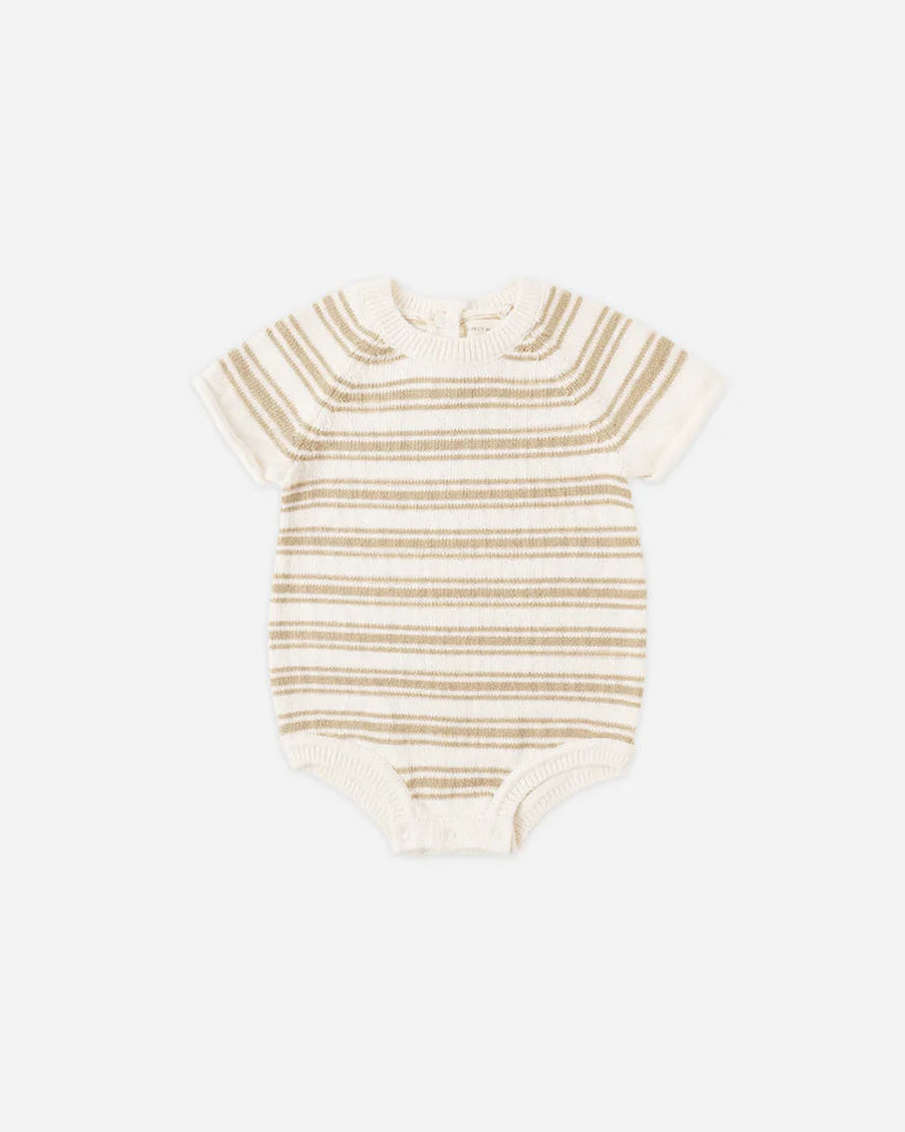 Striped Rowan Romper