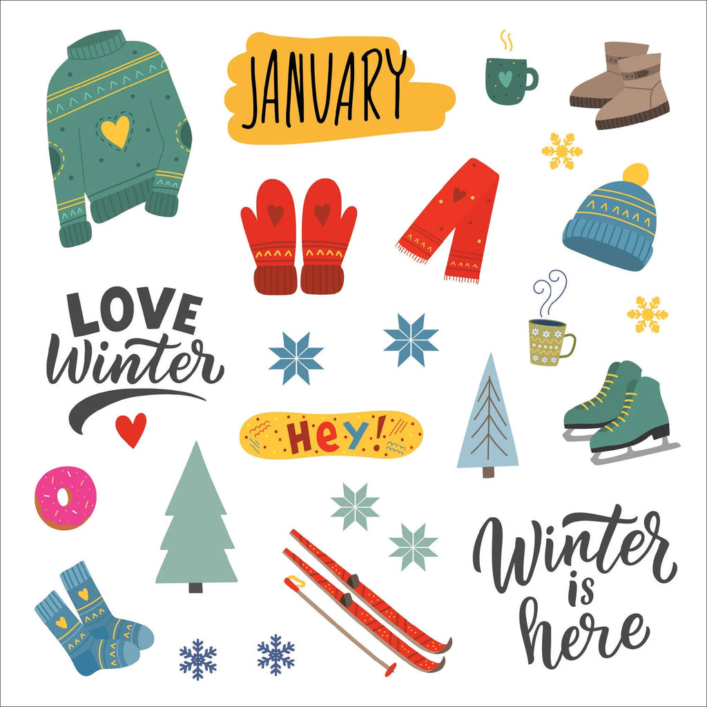 A YEAR IN STICKERS: FUN PICTURES AND WORDS TO HIGHLIGHT CELEBRATIONS