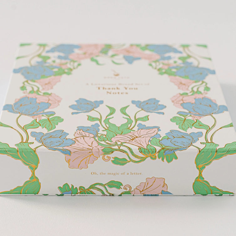 LES FLEURS PARISIENNES LUXURY STATIONERY SET