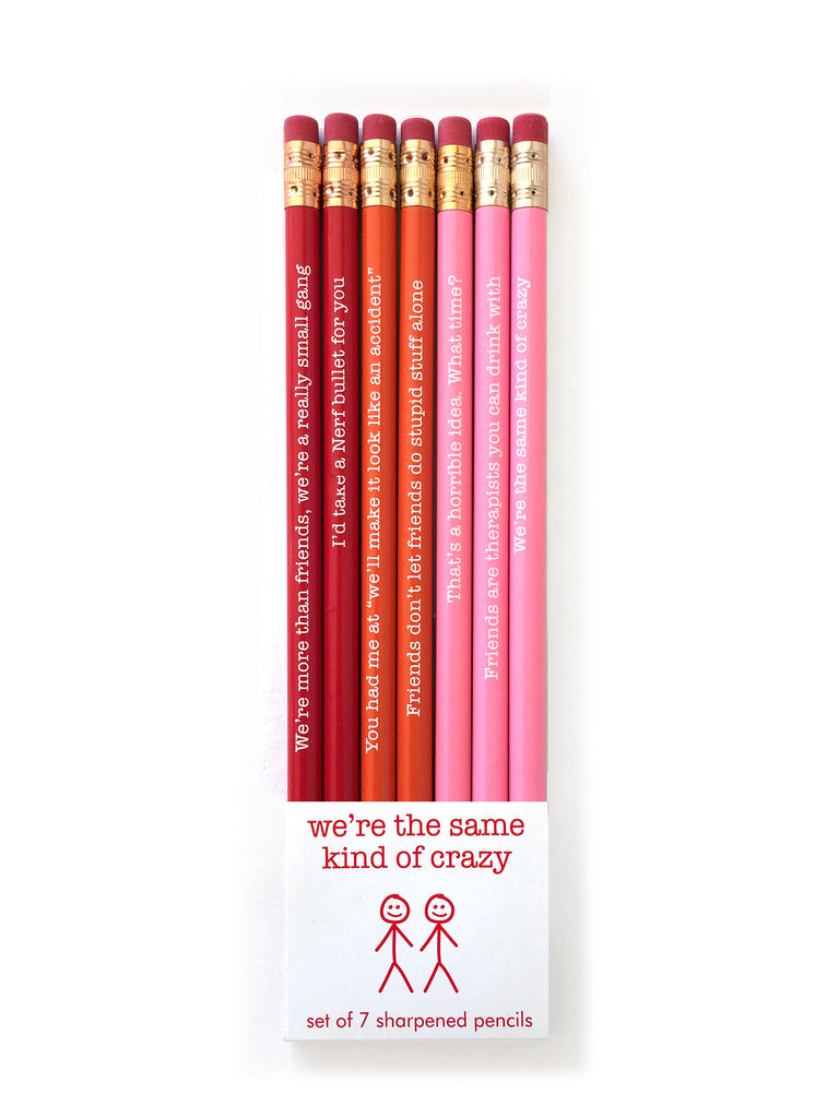 PENCIL SET - SAME KIND OF CRAZY