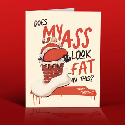 BIGASS SANTA CARD