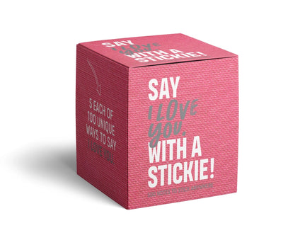 SAY I LOVE YOU STICKY NOTES, (VALENTINES)