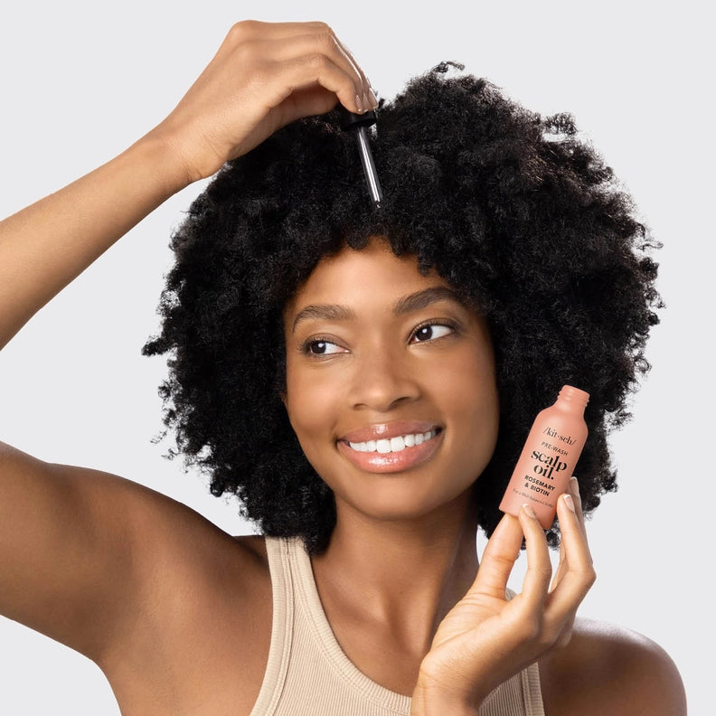 PRE WASH SCALP OIL - ROSEMARY & BIOTIN