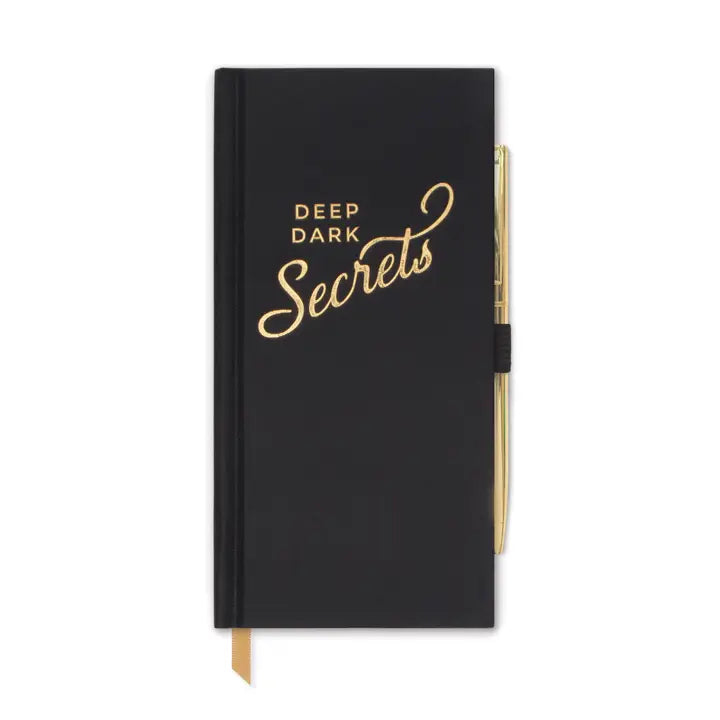BOOKCLOTH COVER BOOK - "DEEP DARK SECRETS"