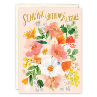 SENDING BIRTHDAY WISHES BIRTHDAY CARD