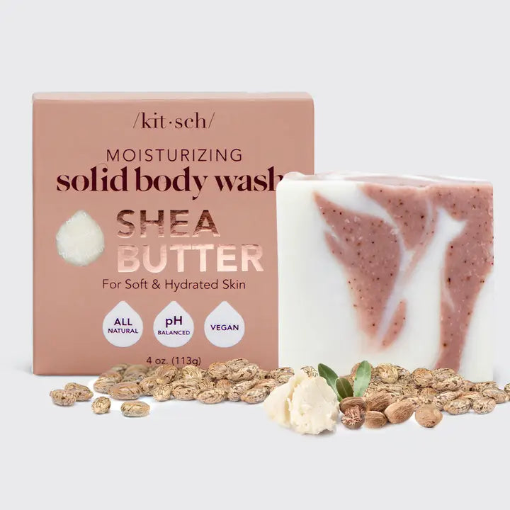 SHEA BUTTER SOLID BODY WASH BAR