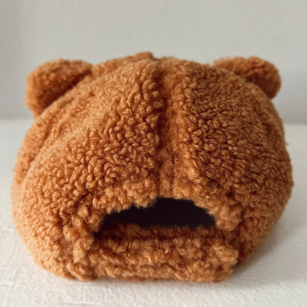 SHERPA BEAR HAT, TEDDY