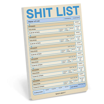 SHIT LIST PAD